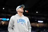 Jared Goff at NFC Wild Card Playoffs - Los Angeles Rams vs. Detroit Lions